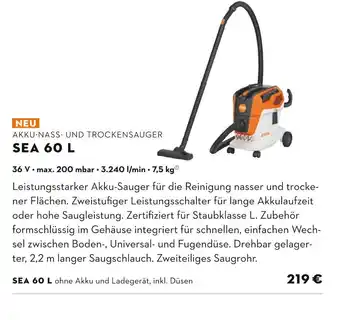 STIHL Sea 60 l Angebot