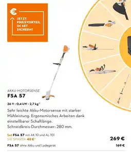 STIHL Stihl akku-motorsense fsa 57 Angebot