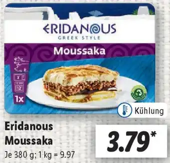 Lidl Eridanous Moussaka Angebot