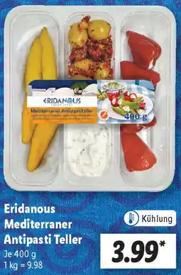 Lidl Eridanous Mediterraner Antipasti Teller Angebot