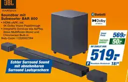 expert Techno Land JBL Soundbar mit Subwoofer BAR 800 Angebot