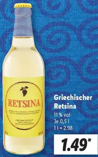 Lidl Griechischer Retsina Angebot