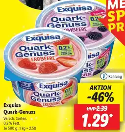 Lidl Exquisa Quark-Genuss Angebot