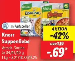 Lidl Knorr Suppenliebe Angebot