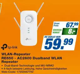 expert Techno Land tp-link WLAN-Repeater RE650 - AC2600 Dualband WLAN Repeater Angebot