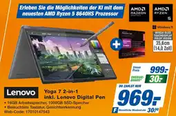 expert Techno Land Lenovo Yoga 7 2-in-1 inkl. Lenovo Digital Pen Angebot