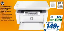 expert Techno Land hp Schwarzweiß Laserdrucker LaserJet MFP M140w 3in1 Angebot