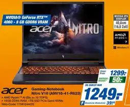 expert Techno Land acer Gaming-Notebook Nitro V16 (ANV16-41-R623) Angebot