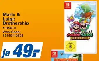 expert Techno Land Mario & Luigi: Brothership Angebot