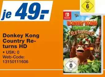 expert Techno Land Donkey Kong Country Returns HD Angebot