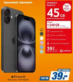 expert Techno Land Apple iPhone 16 Angebot