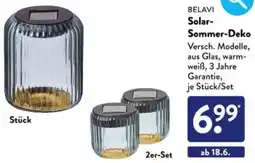 Aldi Süd BELAVI Solar Sommer-Deko Angebot