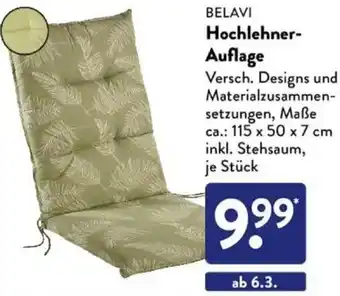 Aldi Süd BELAVI Hochlehner Auflage Angebot