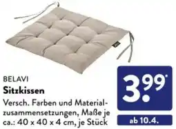 Aldi Süd BELAVI Sitzkissen Angebot