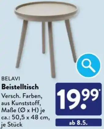 Aldi Süd BELAVI Beistelltisch Angebot