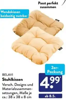 Aldi Süd BELAVI Stuhlkissen Angebot