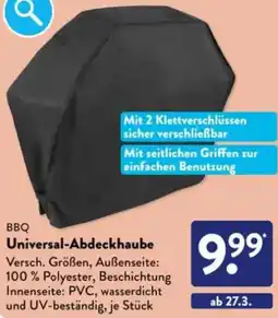 Aldi Süd BBQ Universal-Abdeckhaube Angebot