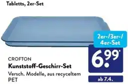 Aldi Süd CROFTON Kunststoff-Geschirr-Set Angebot