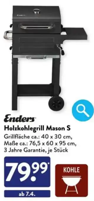 Aldi Süd Enders Holzkohlegrill Mason S Angebot