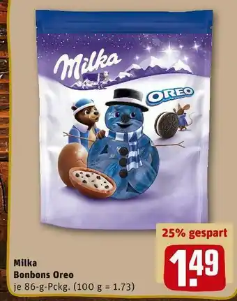 REWE Milka bonbons oreo Angebot