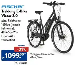 Aldi Nord FISCHER Trekking E-Bike Viator 3.0 Angebot