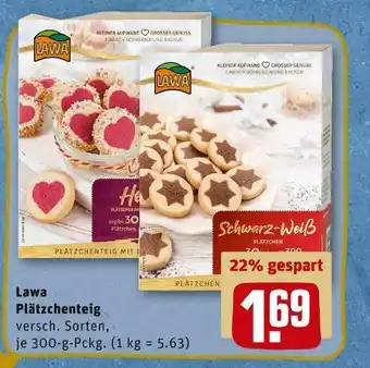 REWE Lawa plätzchenteig Angebot