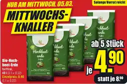 B1 Discount Baumarkt Bio-Hochbeet-Erde Angebot