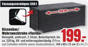 B1 Discount Baumarkt Kissenbox/ Mehrzwecktruhe Florida Angebot