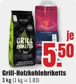 B1 Discount Baumarkt Grill-Holzkohlebriketts Angebot