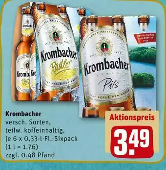 REWE Krombacher Angebot