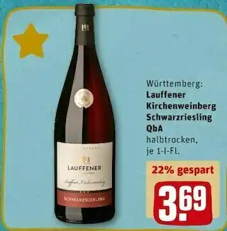 REWE Lauffener rotwein Angebot