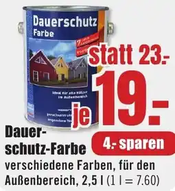 B1 Discount Baumarkt Dauerschutz Farbe Angebot