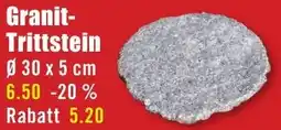 B1 Discount Baumarkt Granit Trittstein Angebot