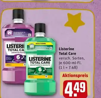 REWE Listerine total care Angebot