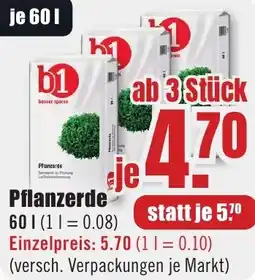 B1 Discount Baumarkt b1 Pflanzerde Angebot