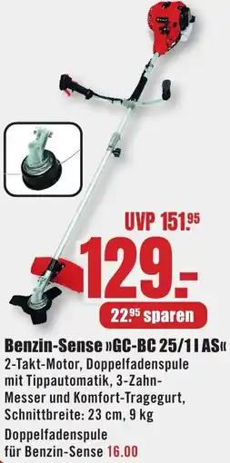 B1 Discount Baumarkt Einhell Benzin-Sense GC-BC 25/1l AS Angebot