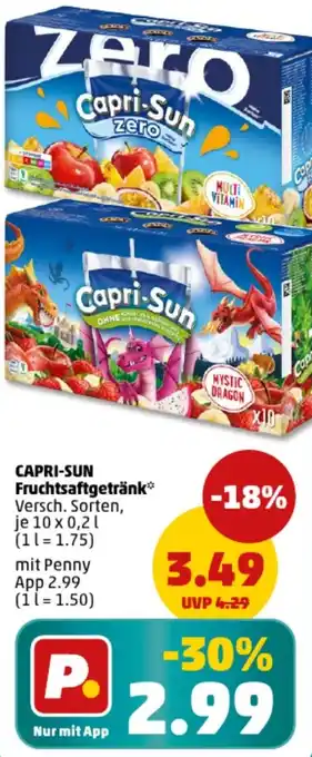 PENNY CAPRI-SUN Fruchtsaftgetränk Angebot