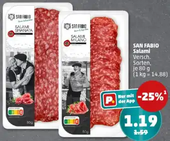 PENNY SAN FABIO Salami Angebot