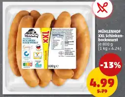 PENNY MÜHLENHOF XXL Schinkenbockwurst Angebot