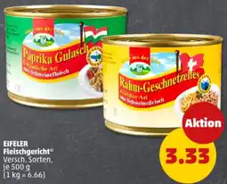 PENNY EIFELER Fleischgericht Angebot