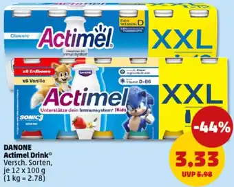 PENNY DANONE Actimel Drink Angebot