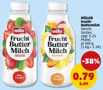 PENNY MÜLLER Frucht Buttermilch Angebot