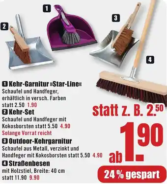 B1 Discount Baumarkt Kehr-Garnitur Star-Line Angebot