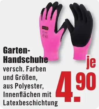 B1 Discount Baumarkt Garten Handschuhe Angebot