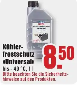 B1 Discount Baumarkt LIQUI MOLY Kühlerfrostschutz Universal Angebot