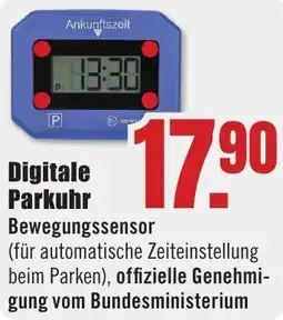 B1 Discount Baumarkt Digitale Parkuhr Angebot