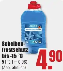 B1 Discount Baumarkt Scheibenfrostschutz bis -15°C Angebot