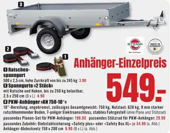 B1 Discount Baumarkt STEMA Ratschenspanngurt Angebot