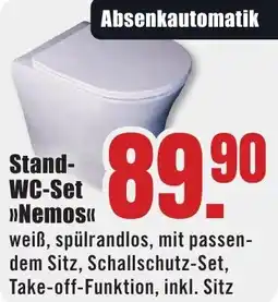 B1 Discount Baumarkt Stand WC-Set Nemos Angebot