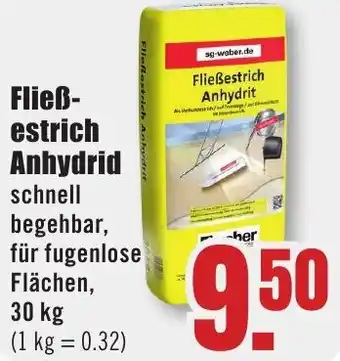 B1 Discount Baumarkt Fließestrich Anhydrid Angebot